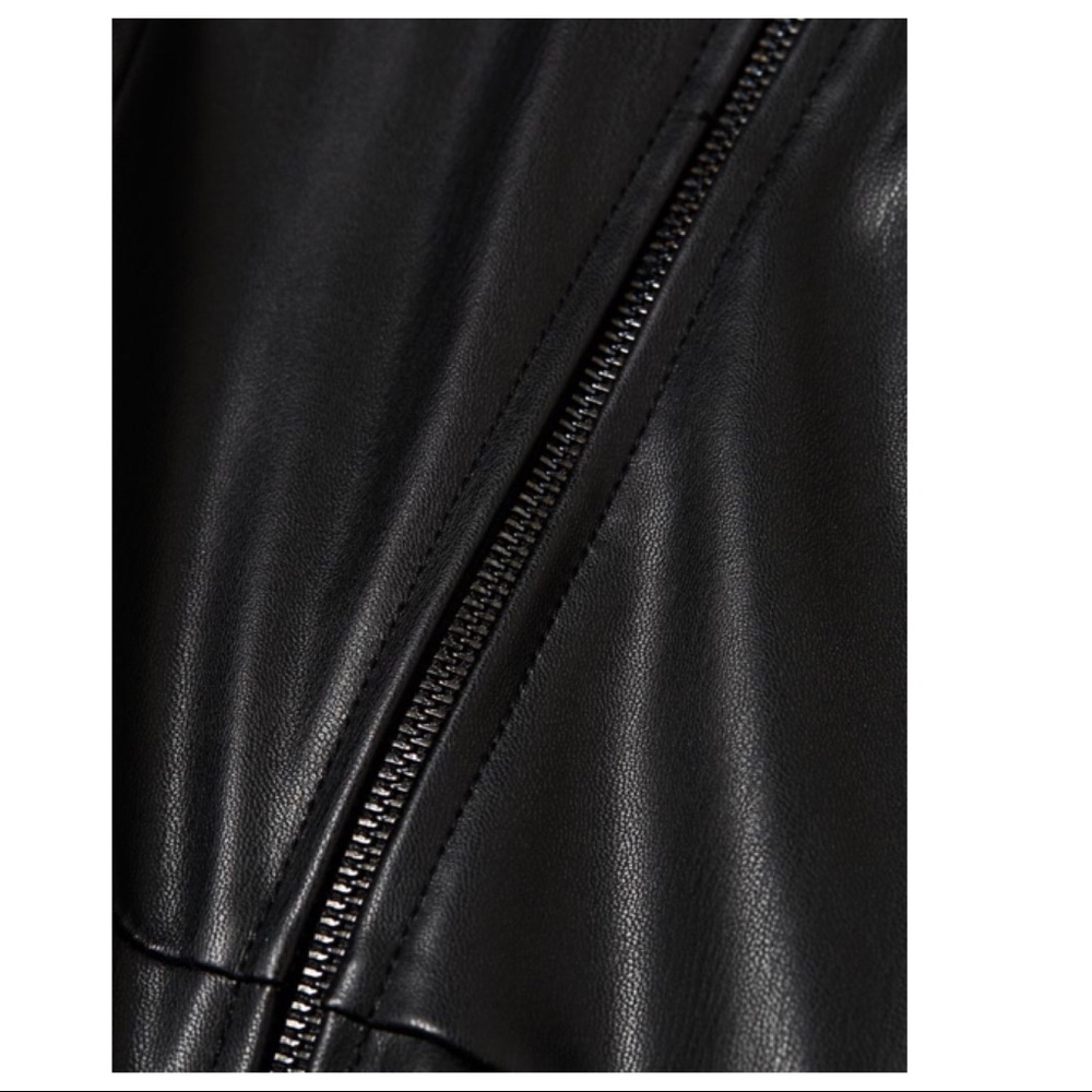 🥂SOLD🥂 BAILEY 44 Avery Vegan Leather Peplum Jacket NWT - Picture 9 of 16